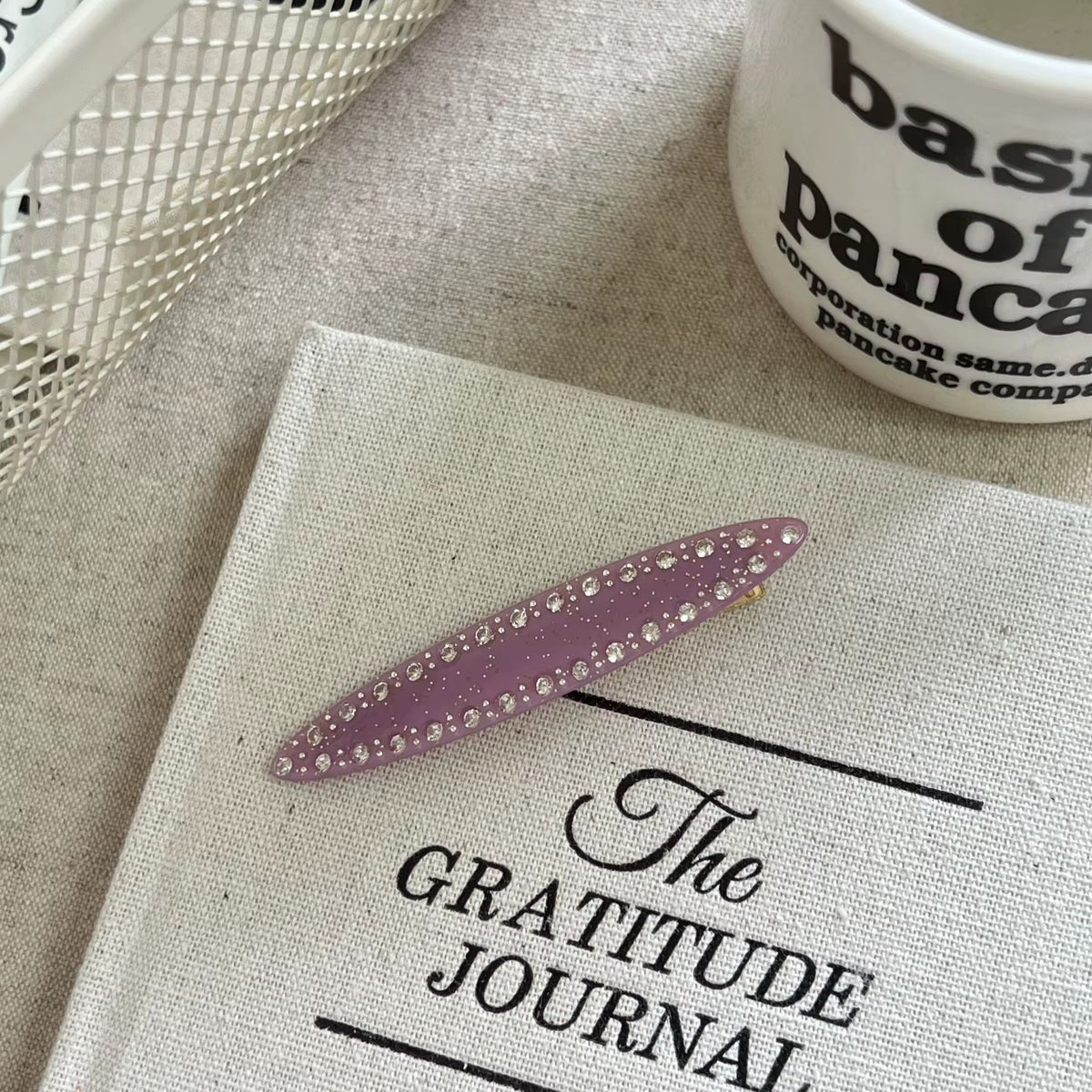 Crystals hairclips
