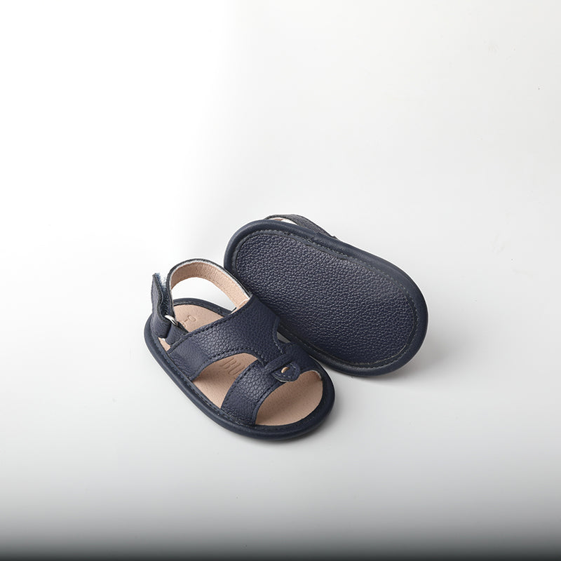 Navy sandal