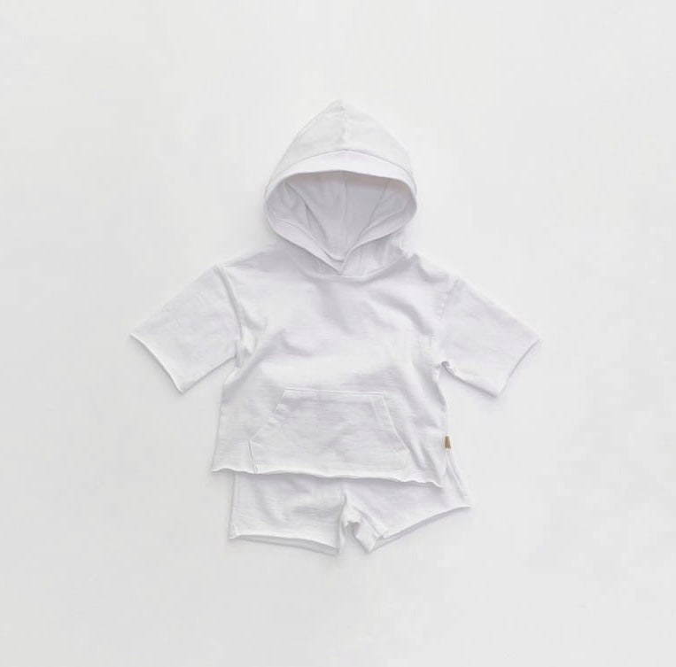 Hoodie & shorts summer set