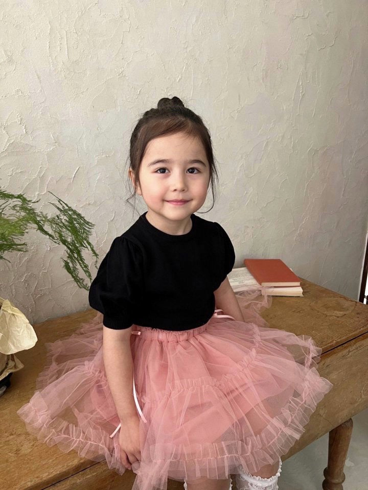 Ribbon tutu skirt