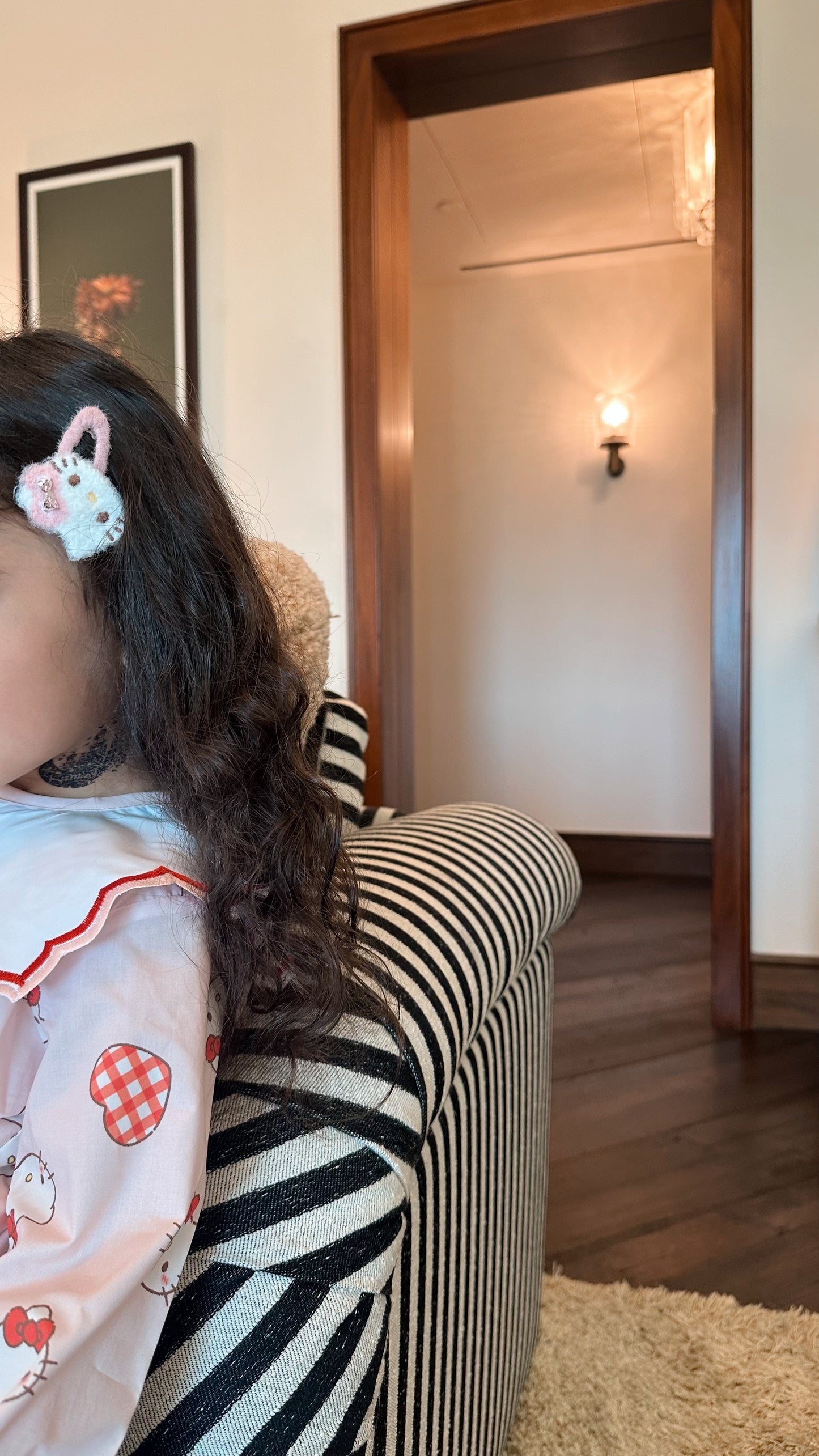 Hello kitty hairclips