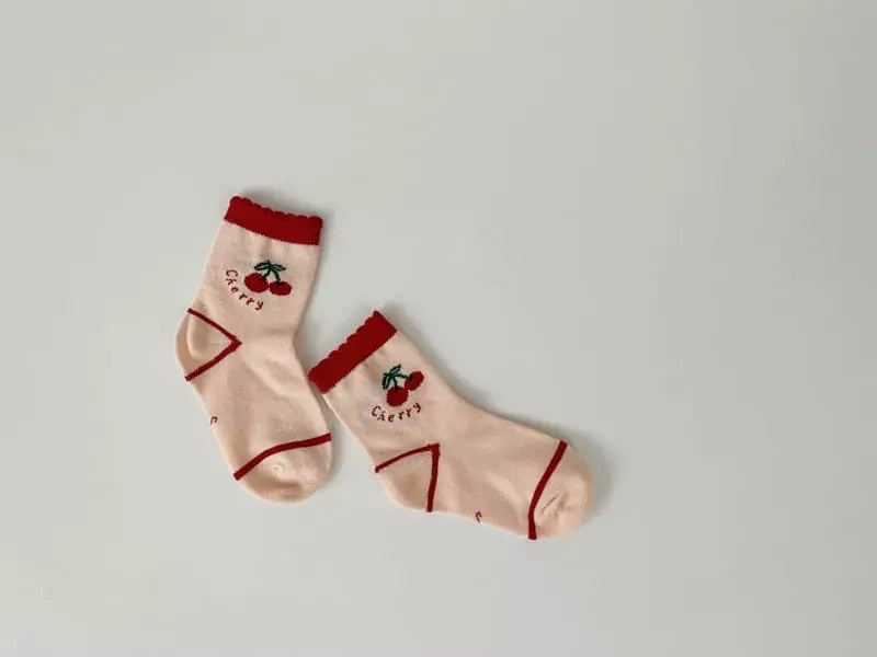 Cherry socks set