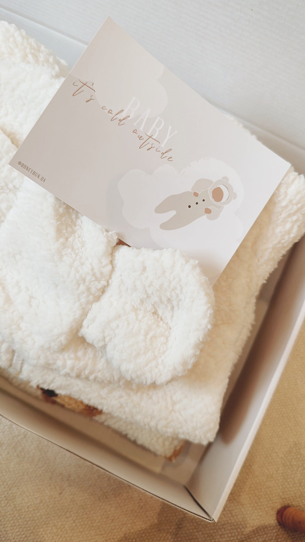 Baby bear gift