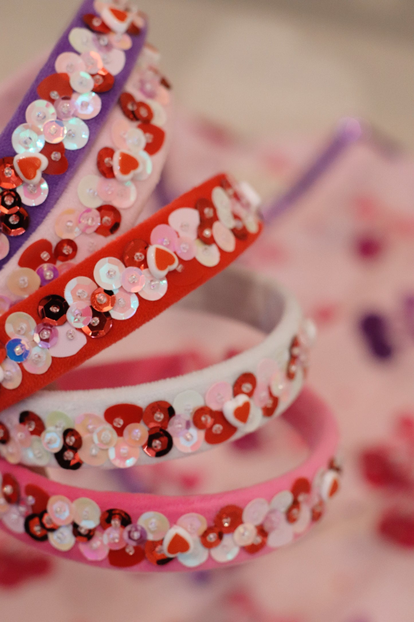 Hearts hairband