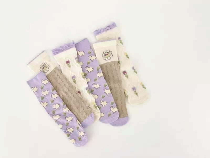 Bunny socks set