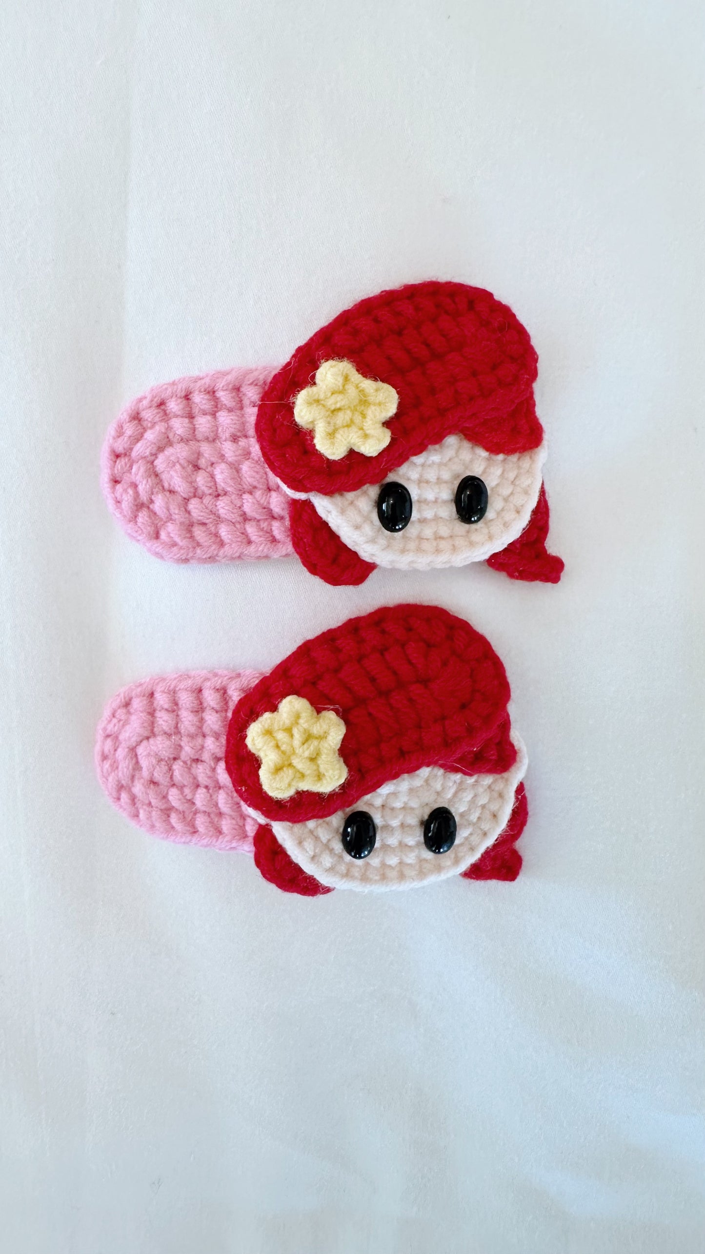Princess hairclips set
