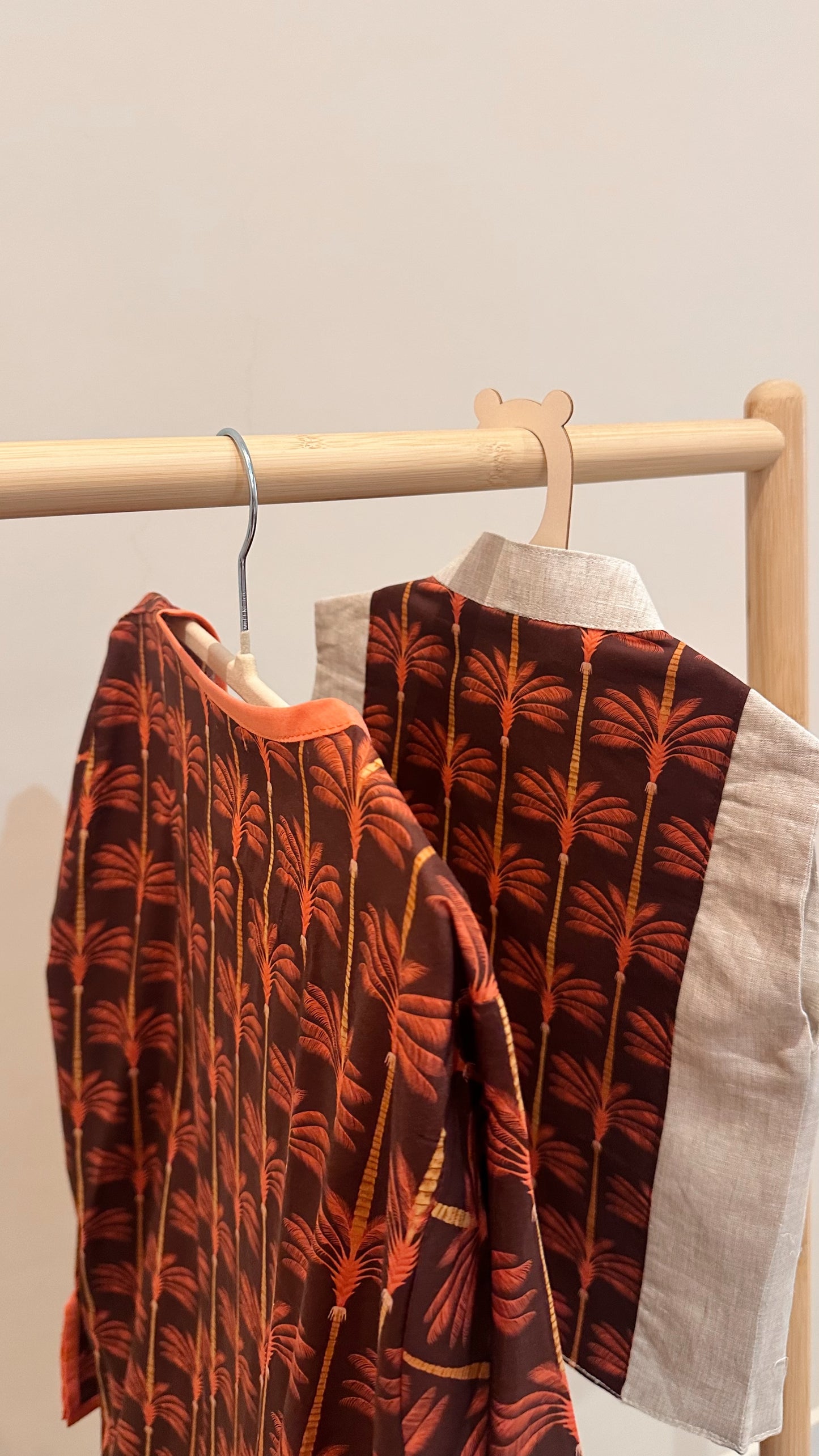 Brown palms adult jalabya