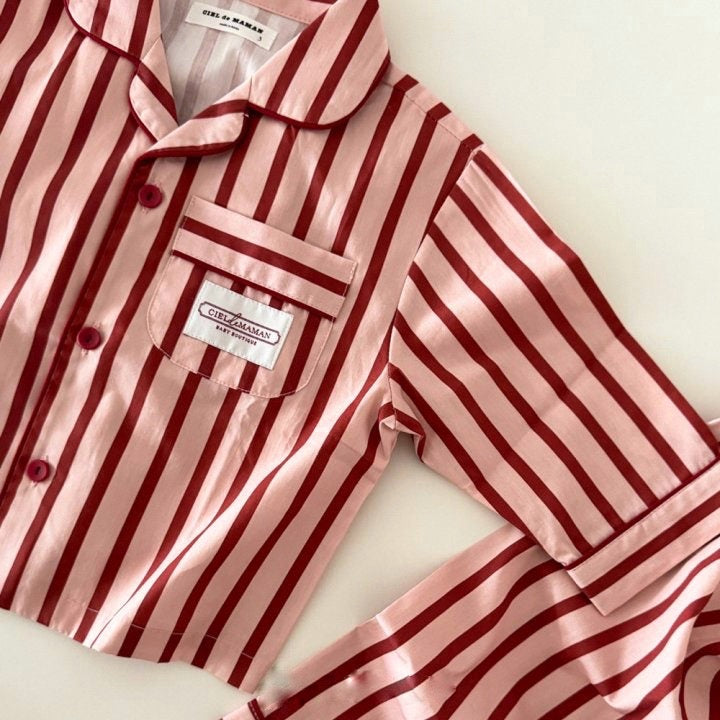 Kids stripe PJs