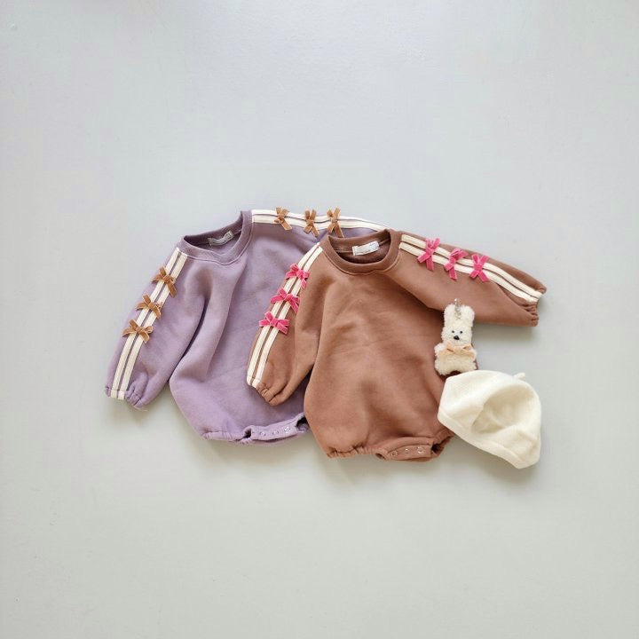 Mini ribbon bodysuit