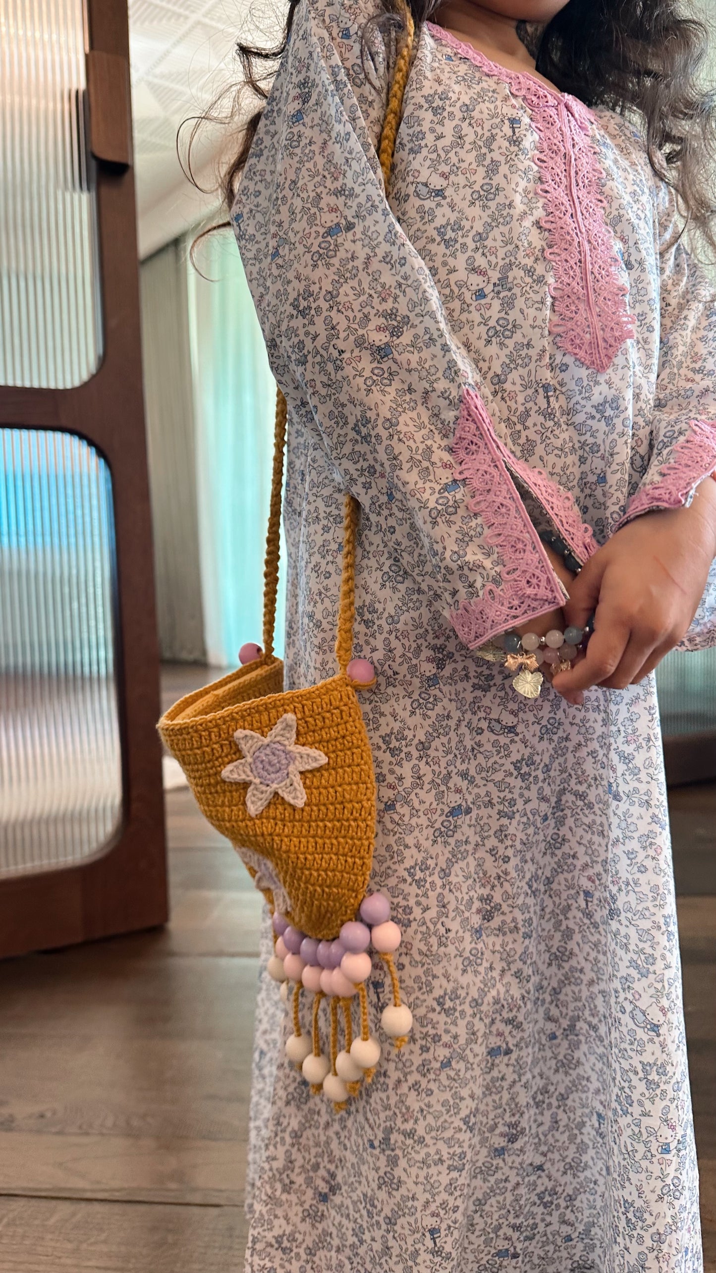 Sanrio djelaba with hairband