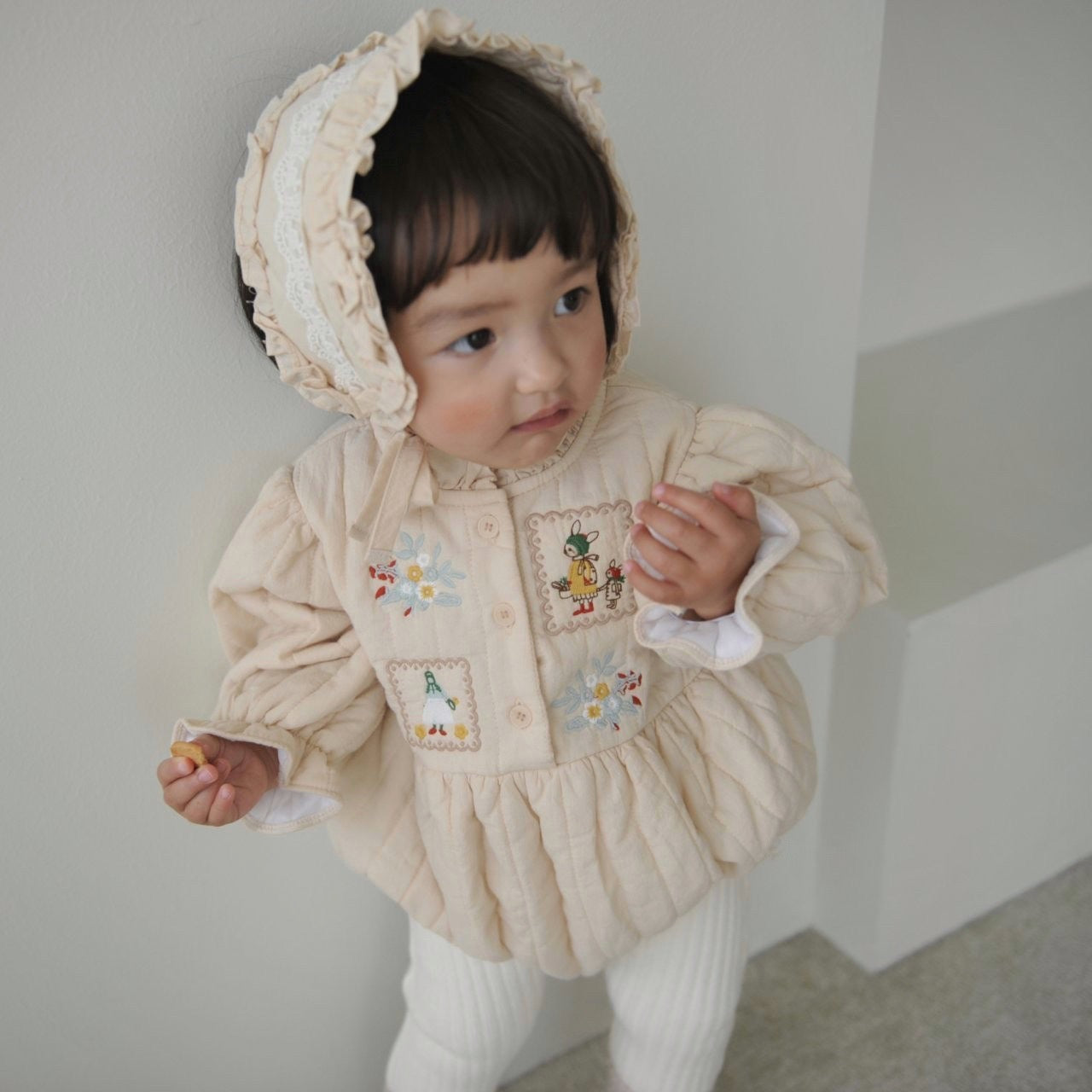 Bunny quilting bodysuit