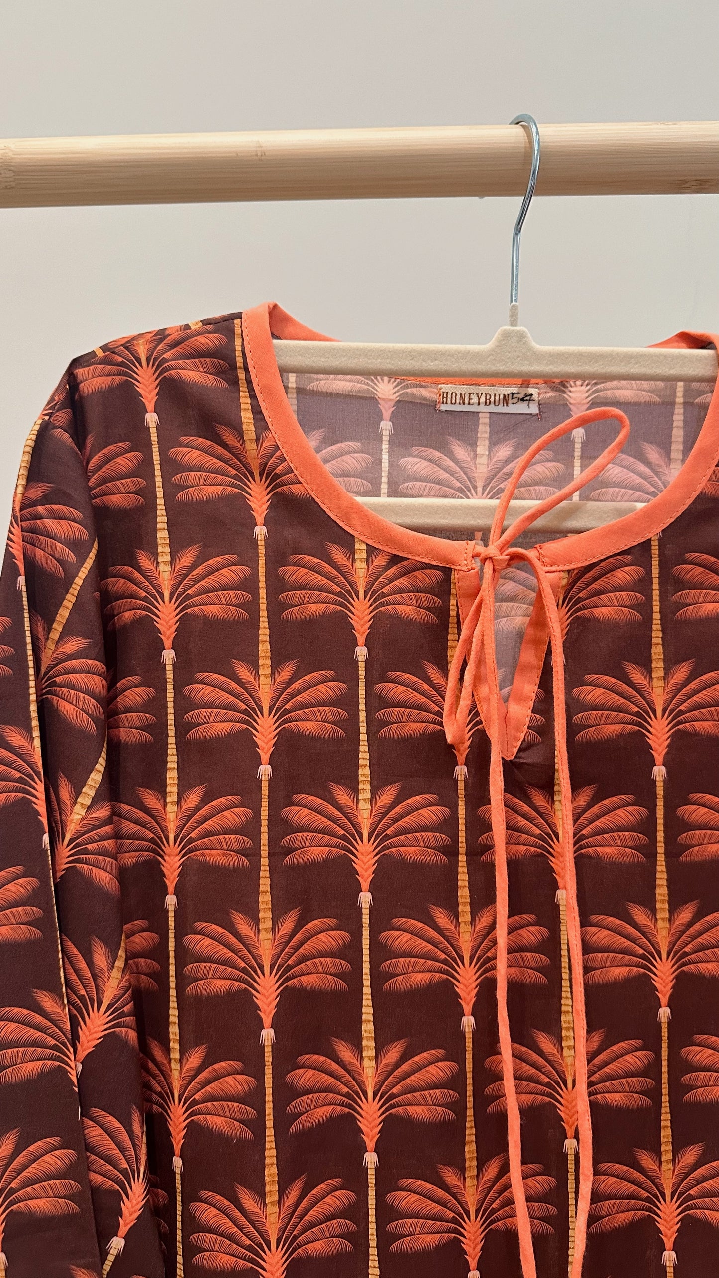 Brown palms adult jalabya