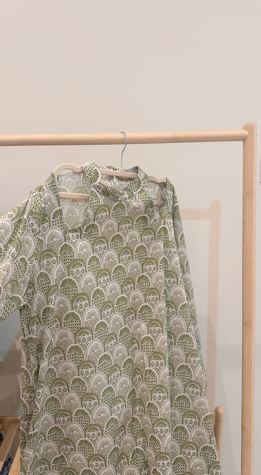 A1 jalabya with twilly