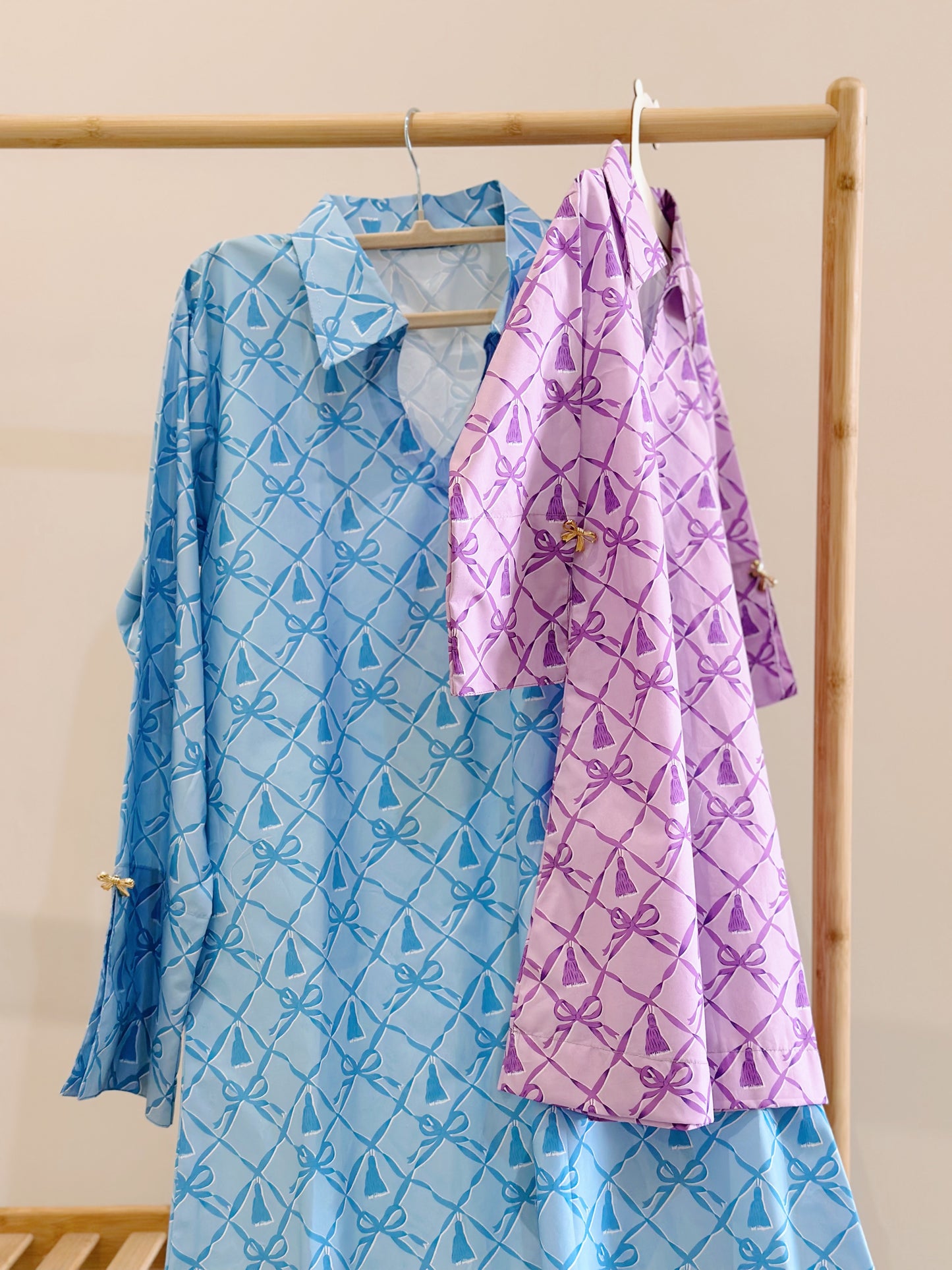 Adult ribbons jalabya with twilly