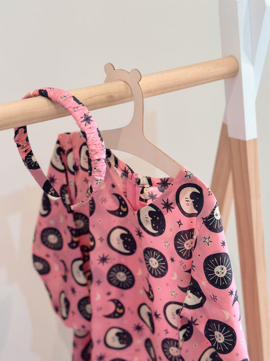 Luna jalabya with hairband