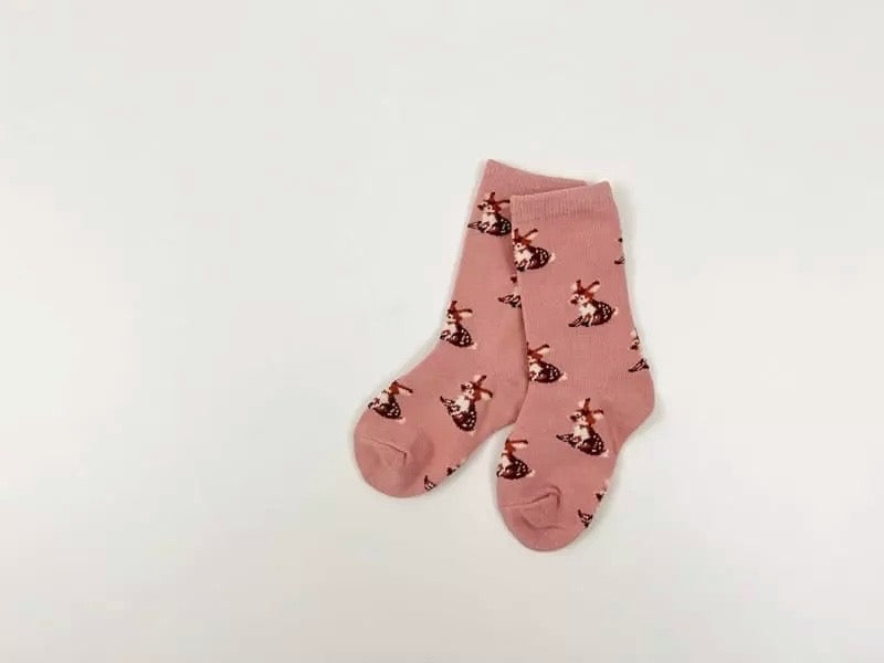 Deer socks set