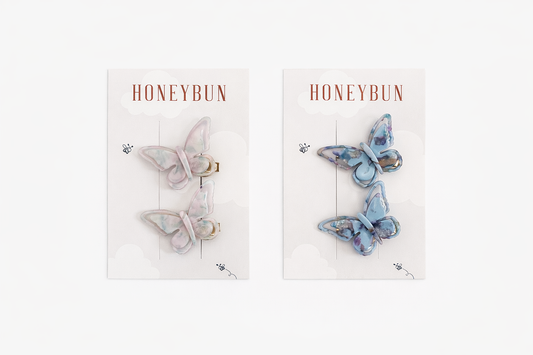 Butterfly hairclips
