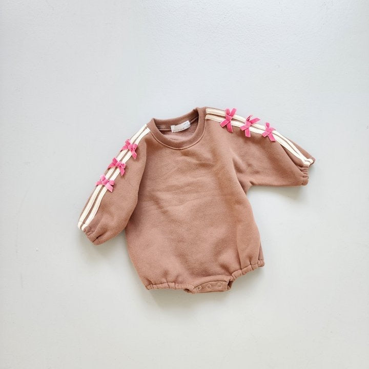 Mini ribbon bodysuit