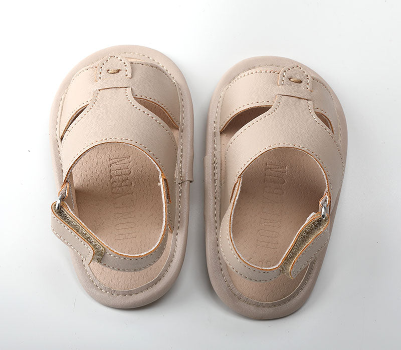 Beige sandals