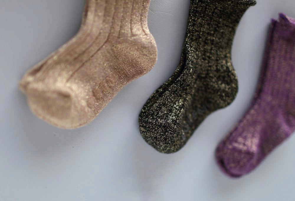 Glitter socks set