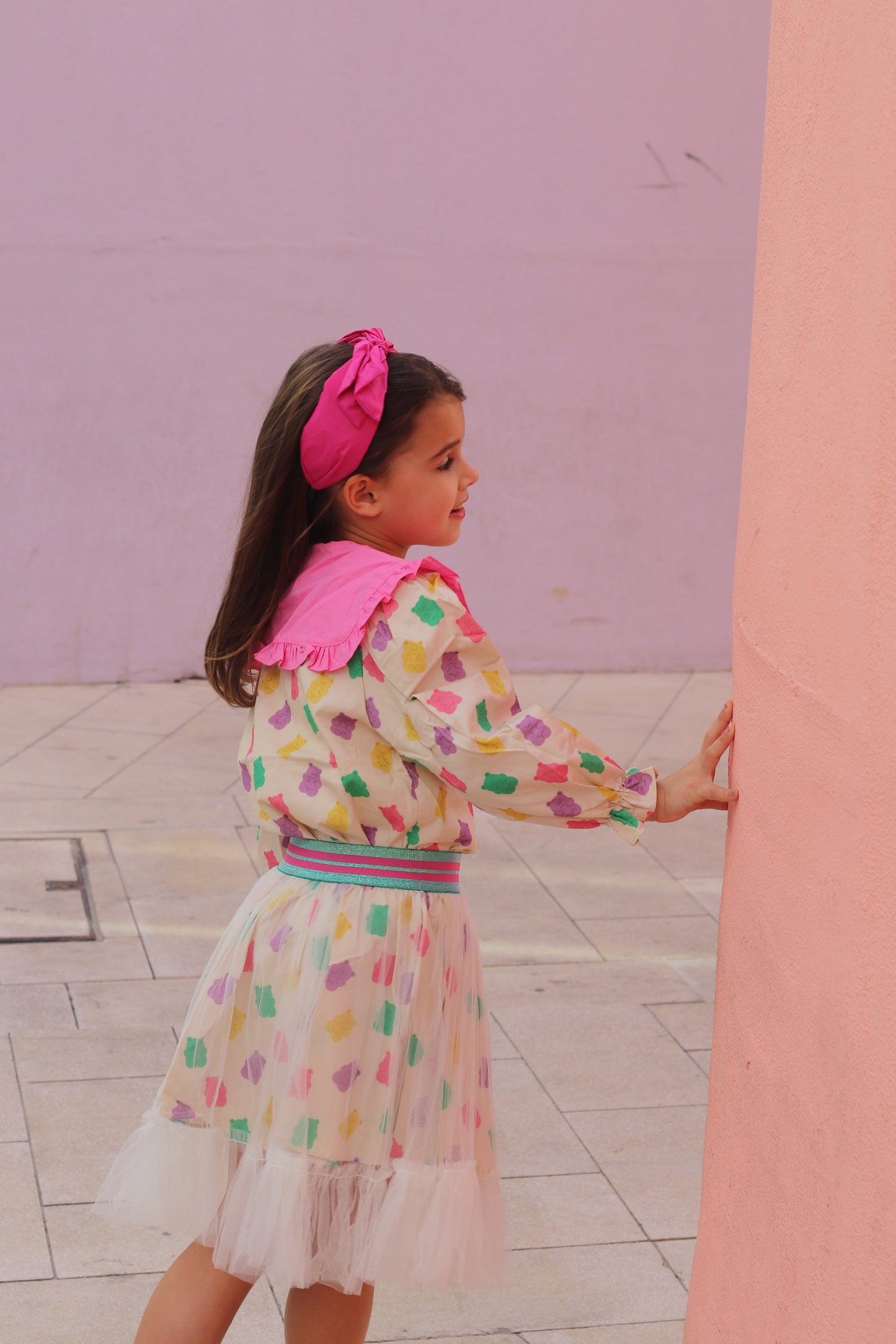 Gummy bear set (top/skirt/hairband)
