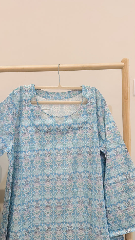 A2 jalabya with twilly