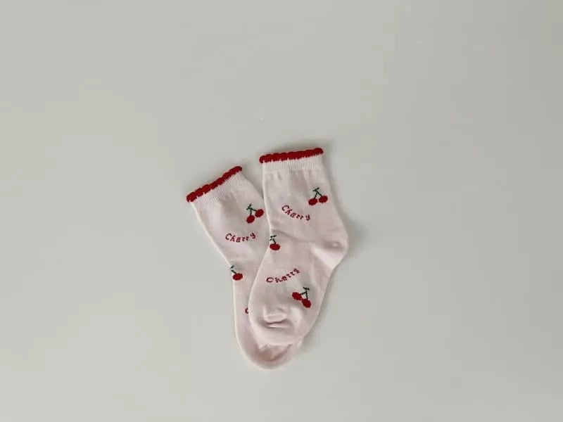 Cherry socks set