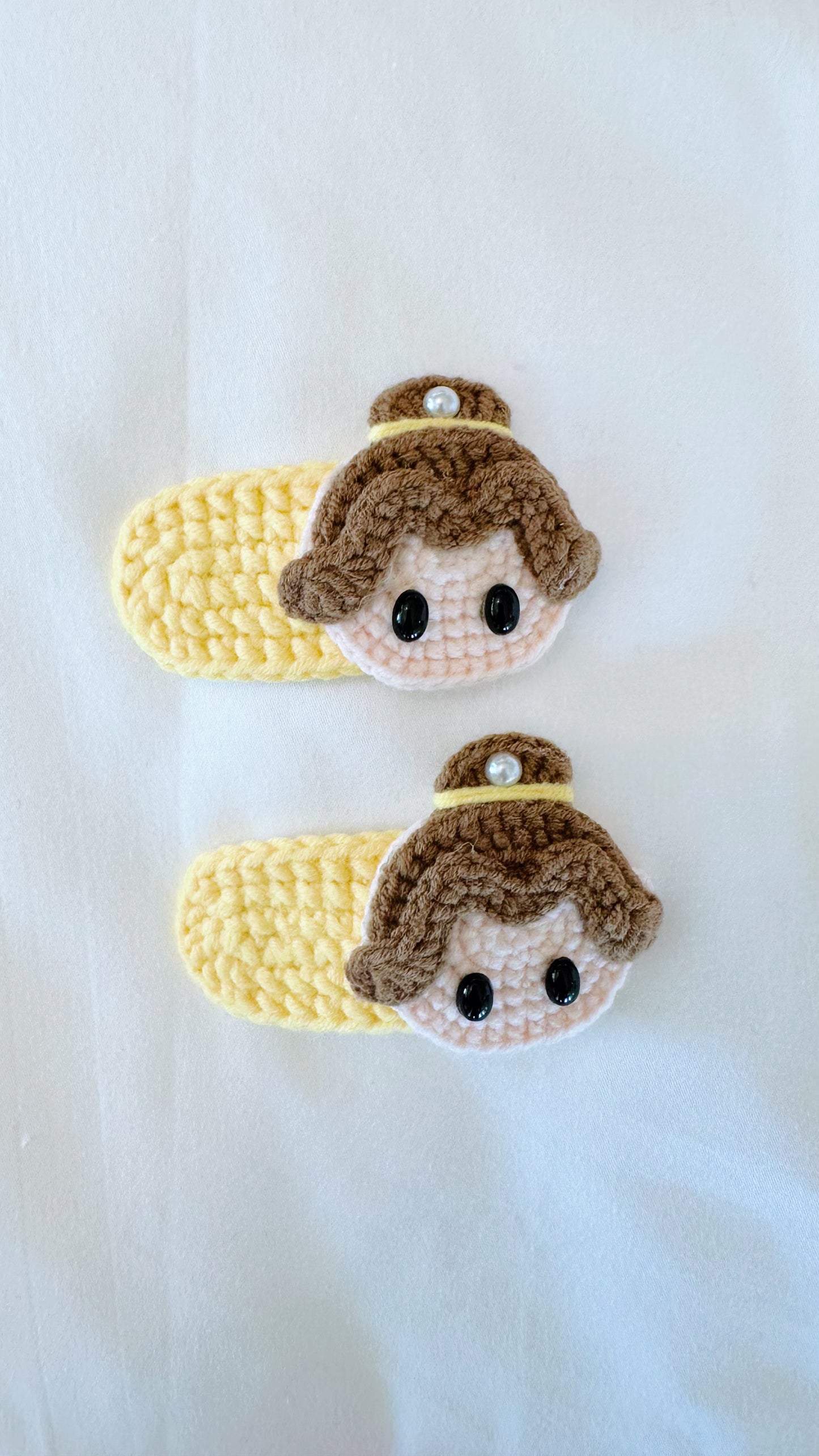 Princess hairclips set