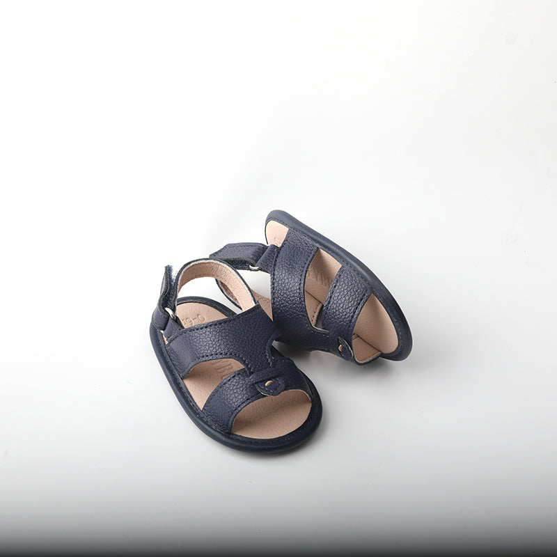 Navy sandal