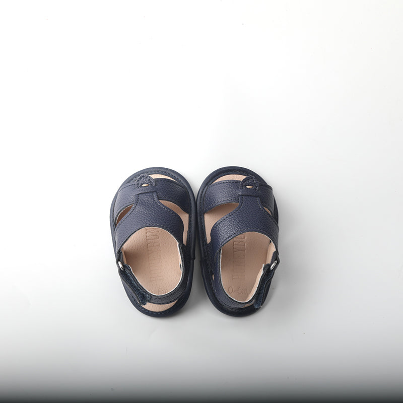 Navy sandal