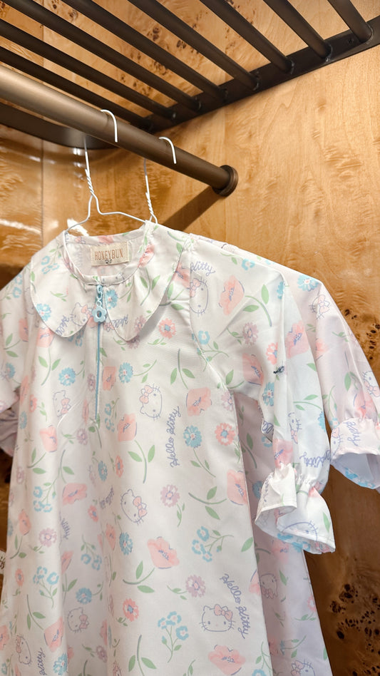 Floral hello kitty jalabya