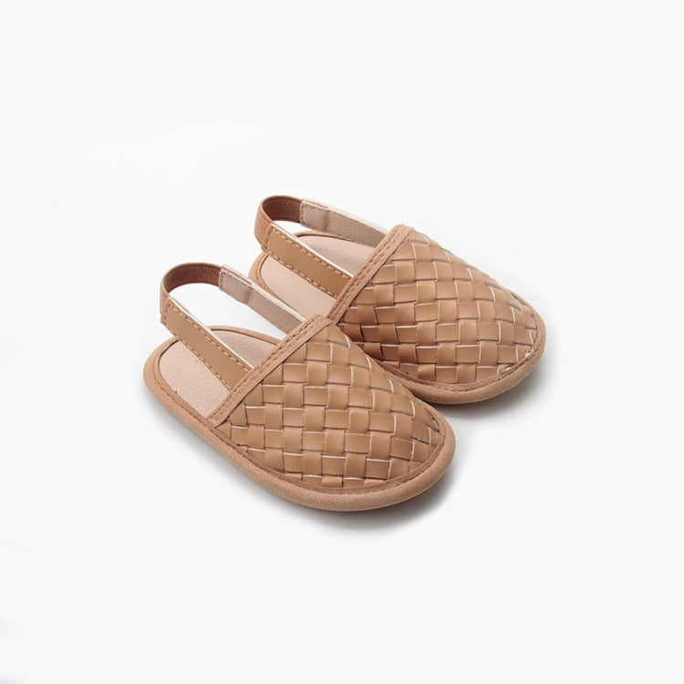 Baby weave sandals