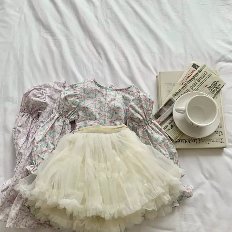 Frill tutu skirt