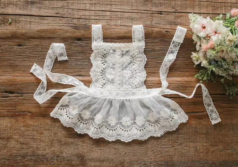 Lace full apron