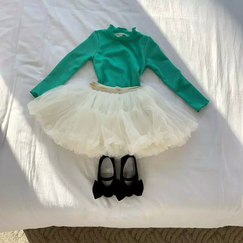 Frill tutu skirt