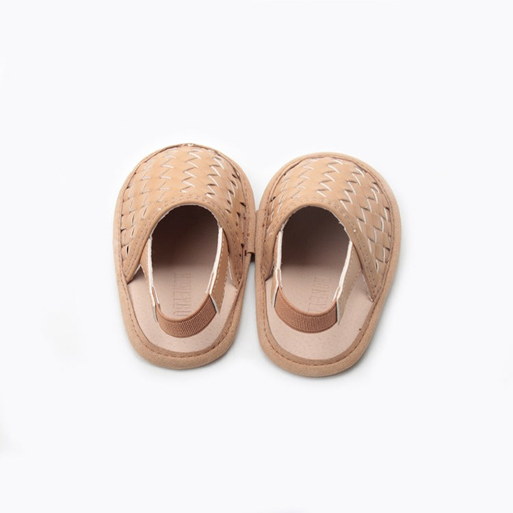 Baby weave sandals