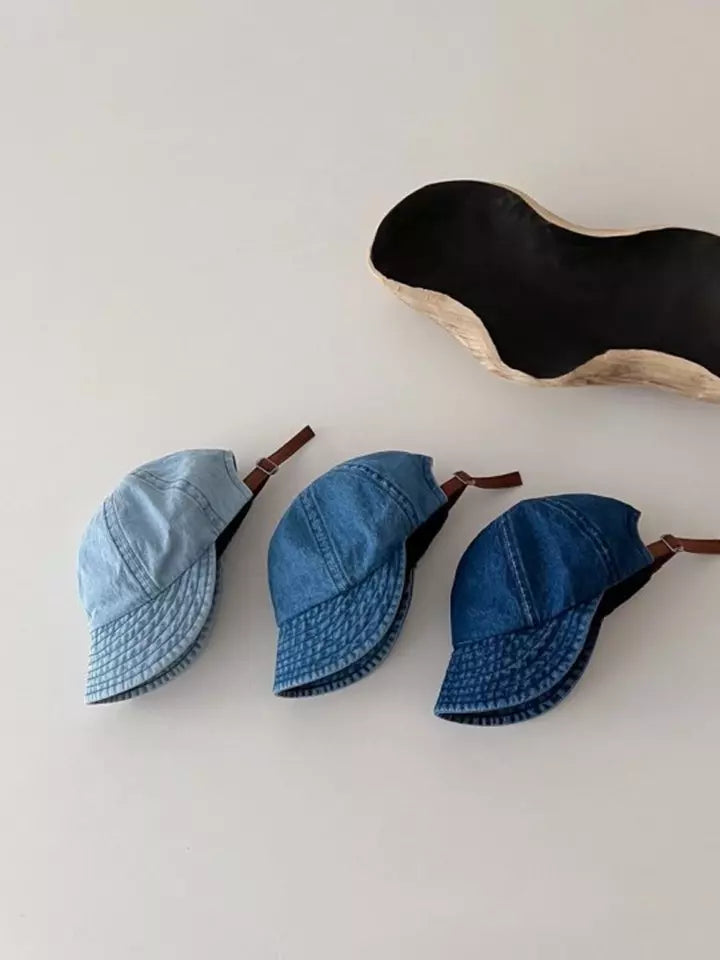 Adjustable denim hat