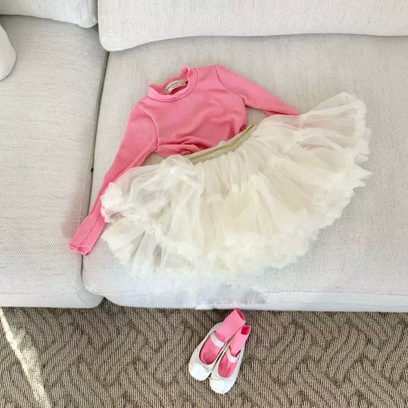 Frill tutu skirt