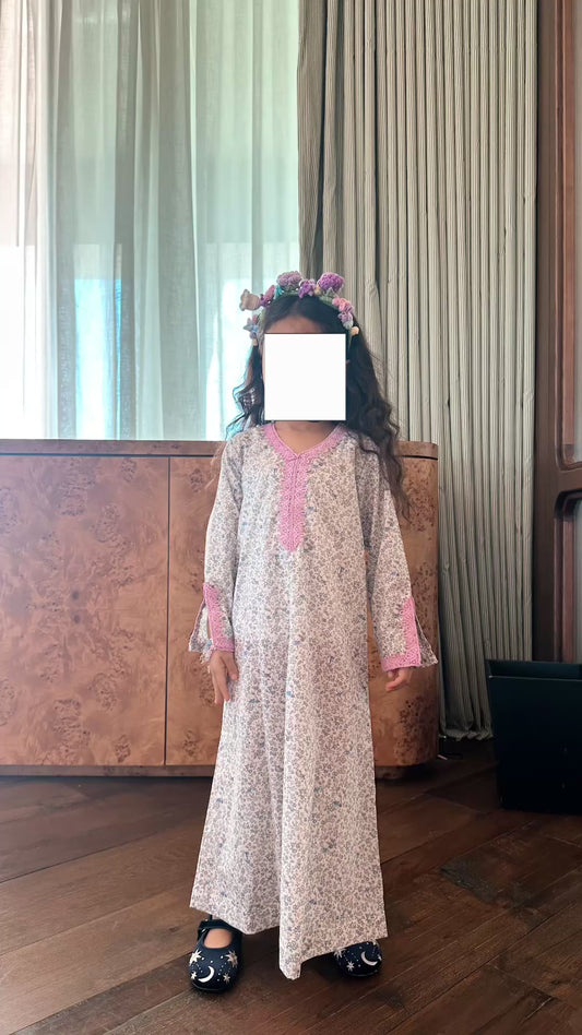 Sanrio djelaba with hairband