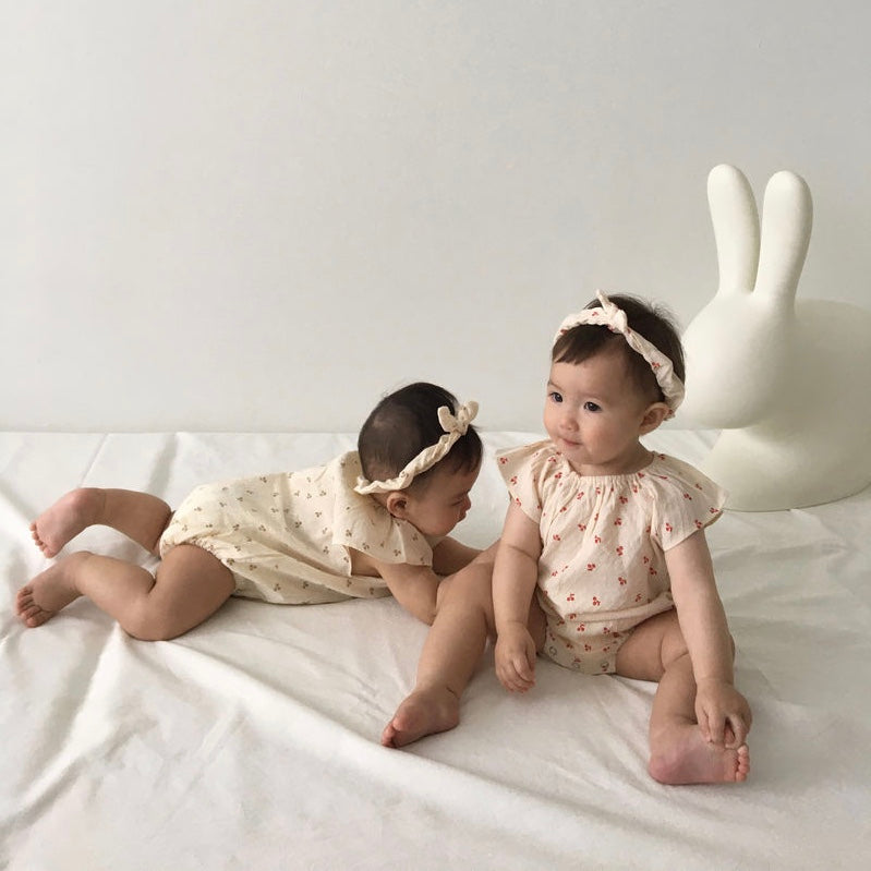 Cherry bodysuit & hairband