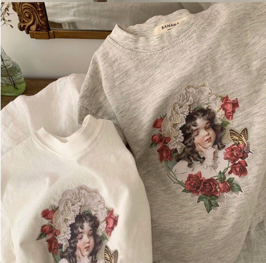 Vintage lady tee