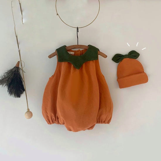 Pumpkin bodysuit & hat