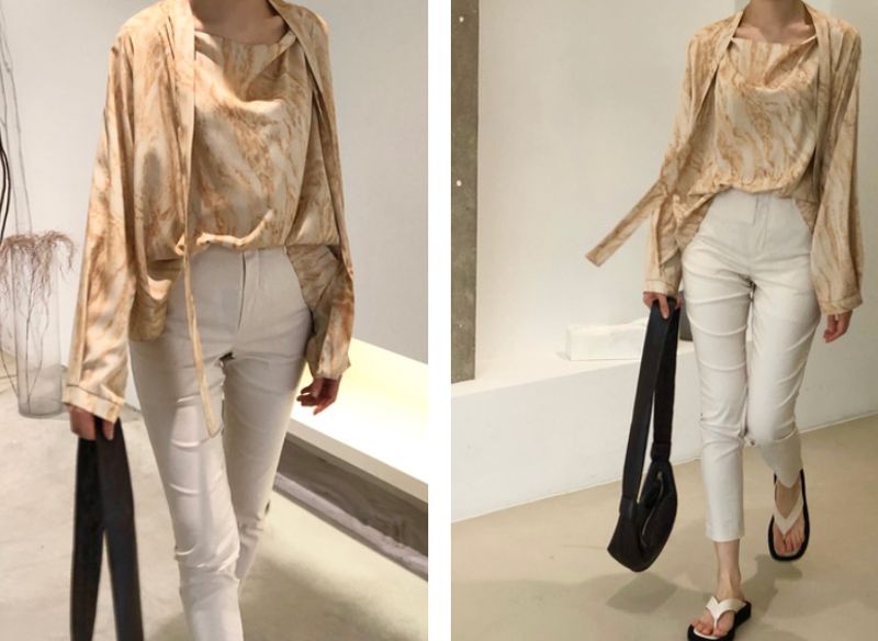 Marble blouse