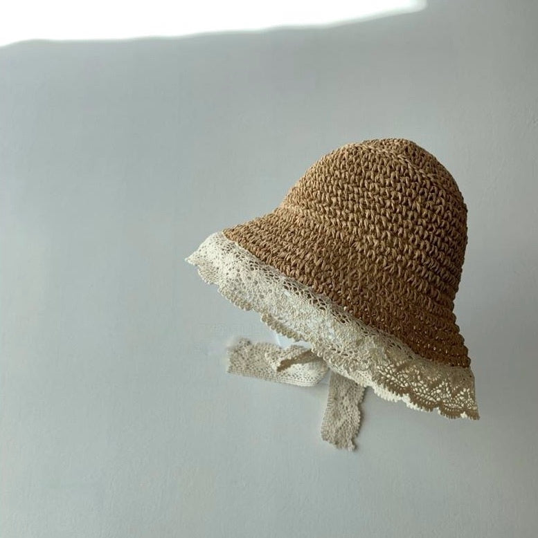 Ratan lace bonnet