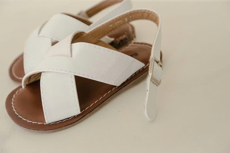 Cross sandals