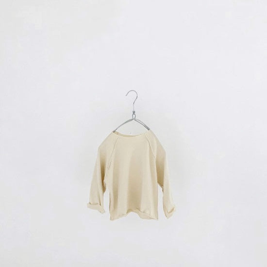 Ivory basic cut tee