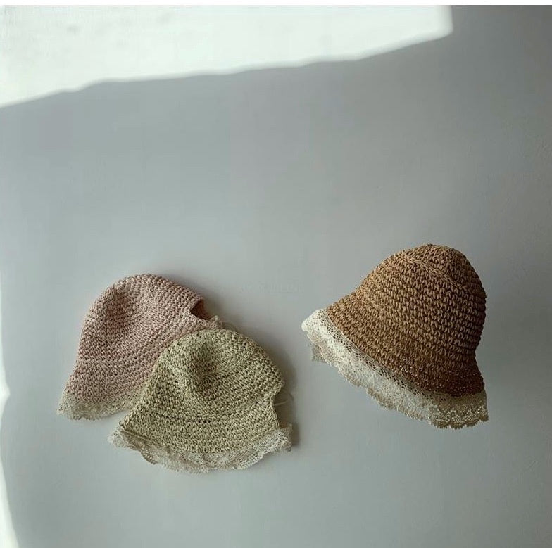 Ratan lace bonnet