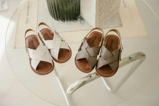 Cross sandals