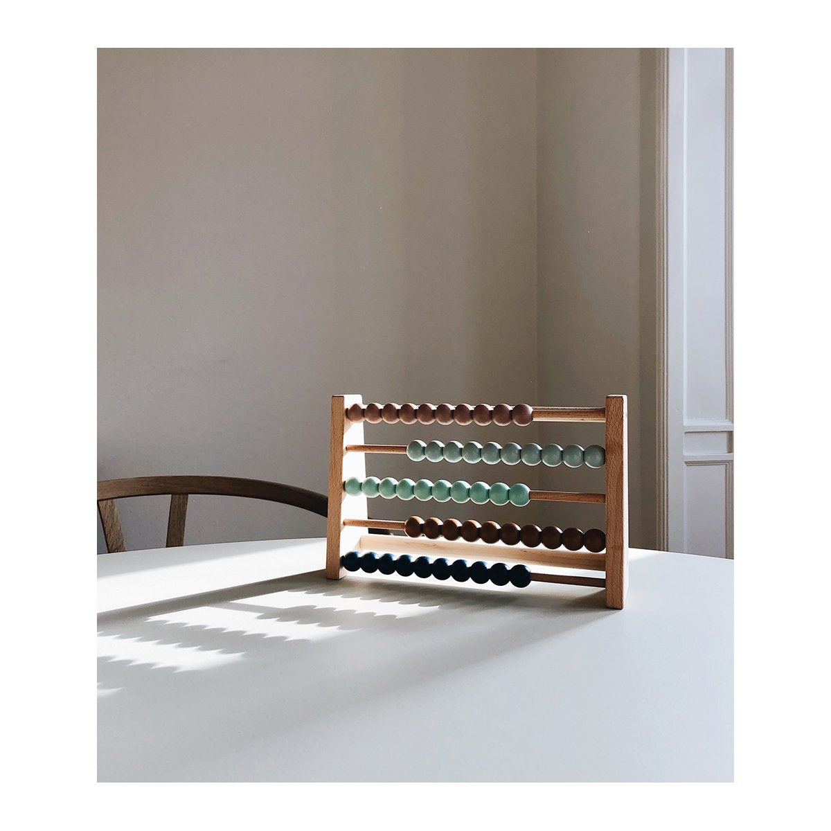 Wooden abacus