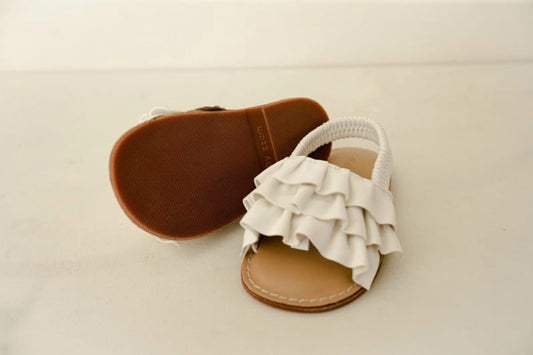 Frill sandals